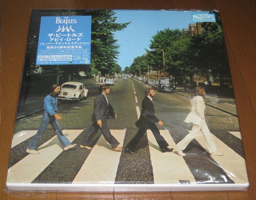 完全生産限定盤！輸入盤国内仕様・ビートルズ・3SHM-CD  Blu-ray・「アビイ・ロード 50周年記念 スーパー・デラックス・エディション」  音楽 CD Beatles The