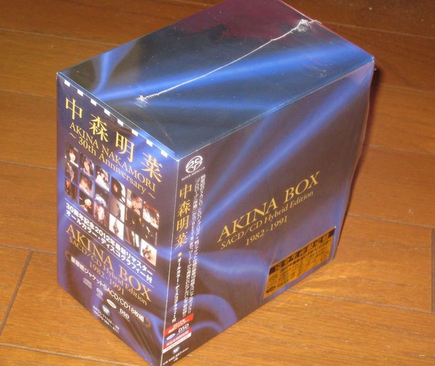 完全生産限定盤！中森明菜・18CD・「～ 30th Anniversary ～ AKINA BOX
