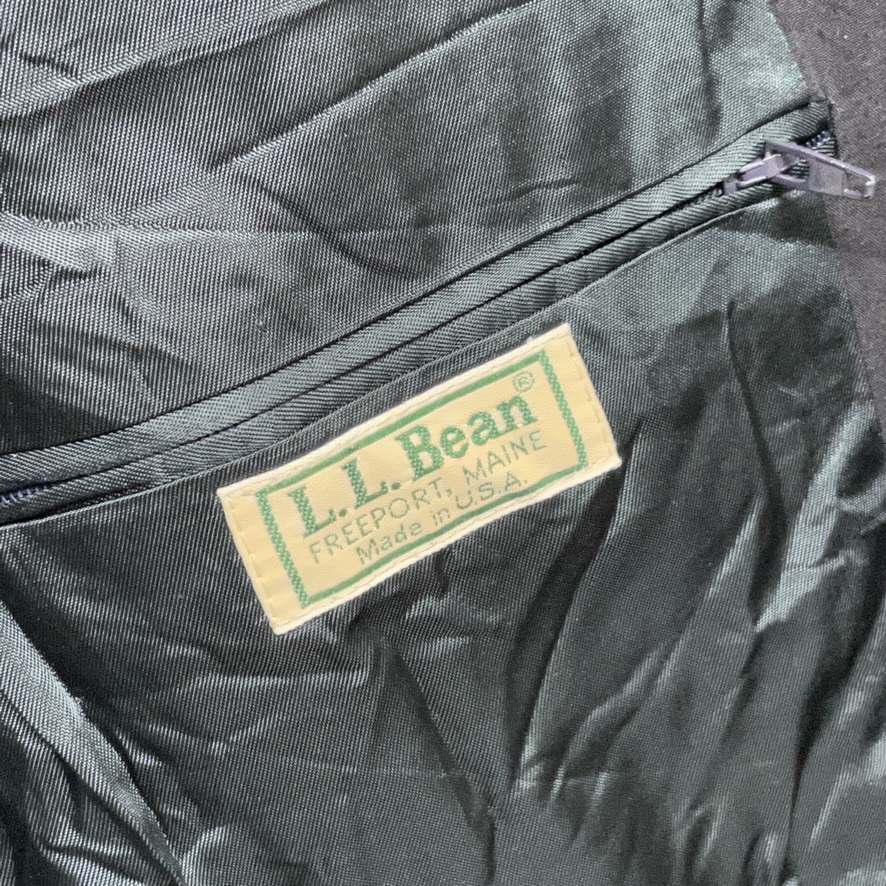 L.L.Bean エルエルビーン テーラードジャケット ブレザー USA製 ブラック ヴィンテージ 40 2つボタン_画像5