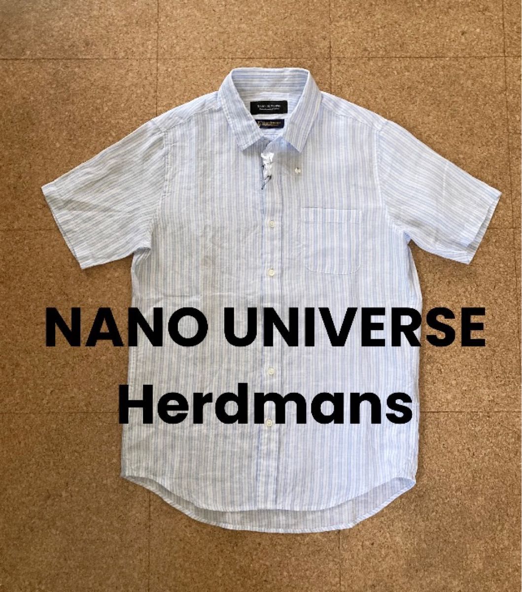 NANO UNIVERSE Herdmans ナノユニバース ハードマンズ 半袖シャツ