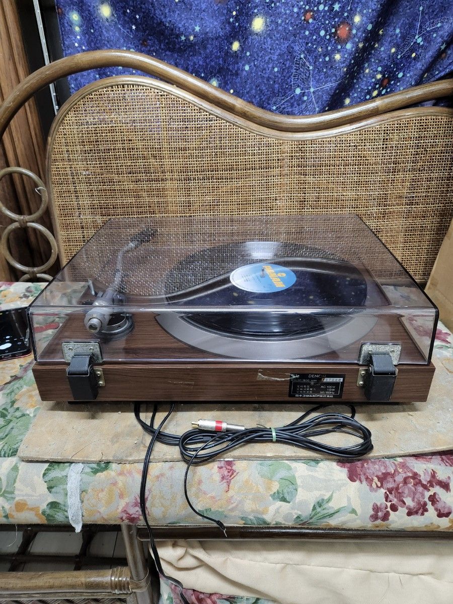 レストア済超美品カートリッジ.針新品!DENONレコードプレーヤーDP