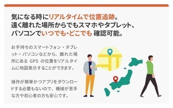 GPS発信機 小型 追跡 ハンディGPS 180日間使い放題(返却不要 GPS発信機 小型 追跡 ハンディGPS 180日間使い放題(返却不要