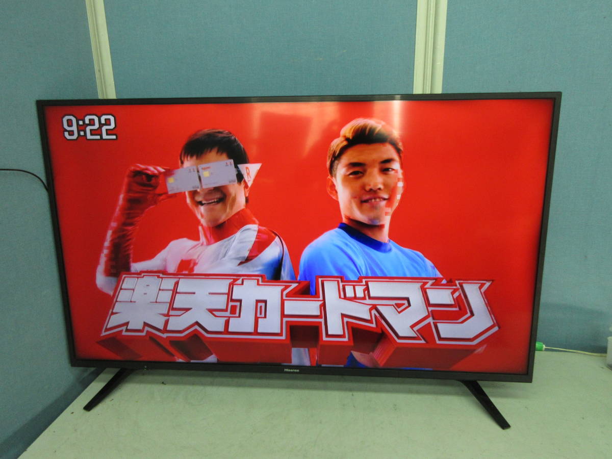 ヤフオク! - □□2019年製☆ハイセンス 50V型4K対応液晶テレビ☆...