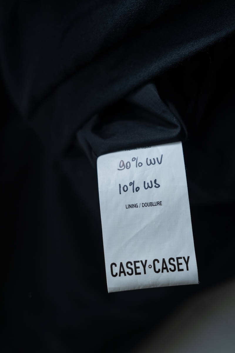 CASEY CASEY ウールコート　黒_画像6