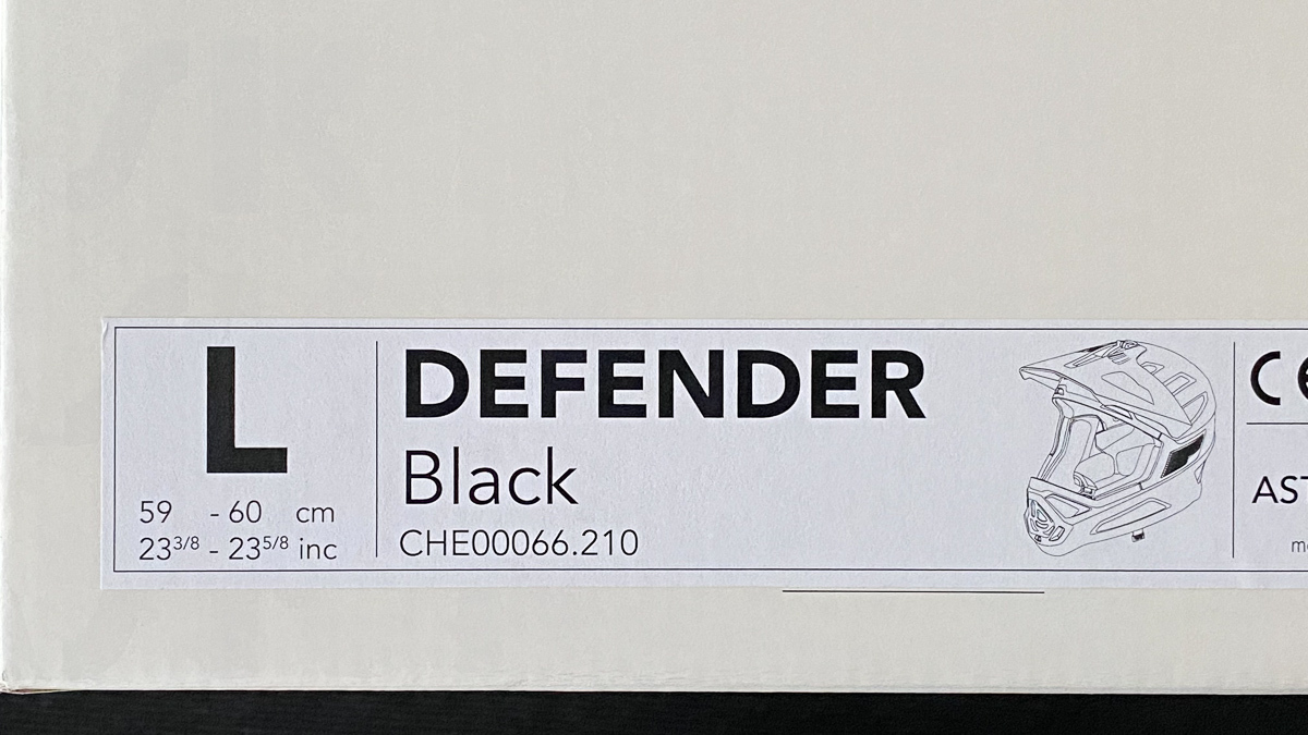 ヤフオク! - KASK DEFENDER BLACK Lサイズ59-60cm ダウンヒル...