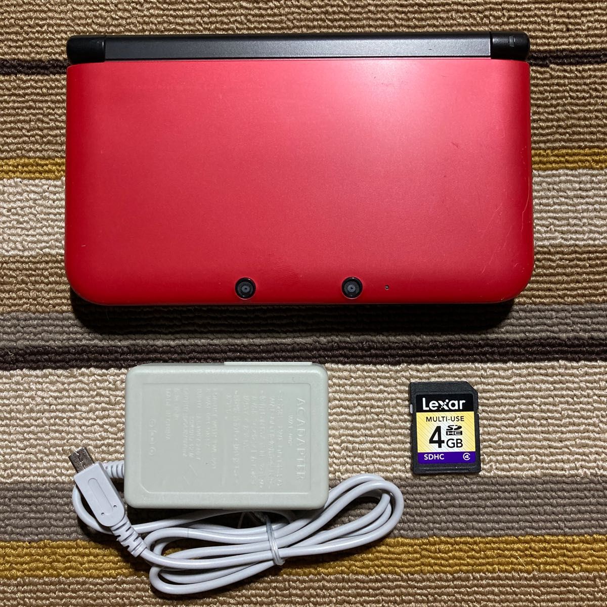 3DS ニンテンドー3DS LL 本体 レッド × ブラック 充電器付き｜Yahoo 