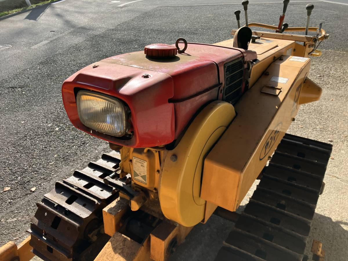 ヤフオク! - 京都発 ヤンマー ハンドドーザー Y9D 水冷ディ ヤフオク! - 京都発 ヤンマー ハンドドーザー Y9D 水冷ディ