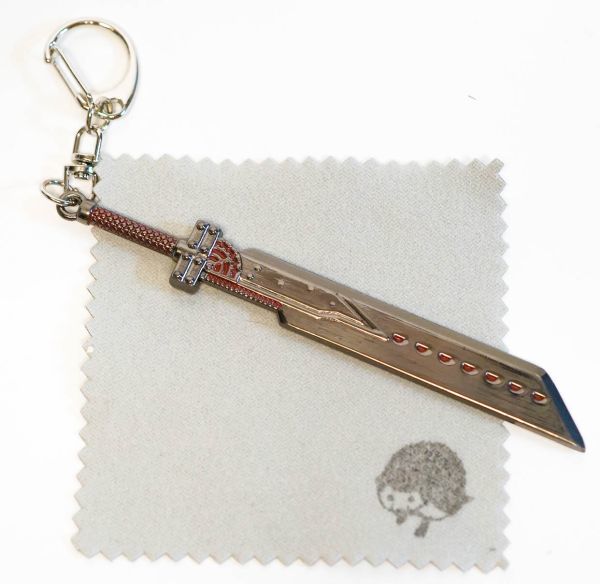  Buster so-do key holder weapon FF7 red hand car Final Fantasy Sachs 