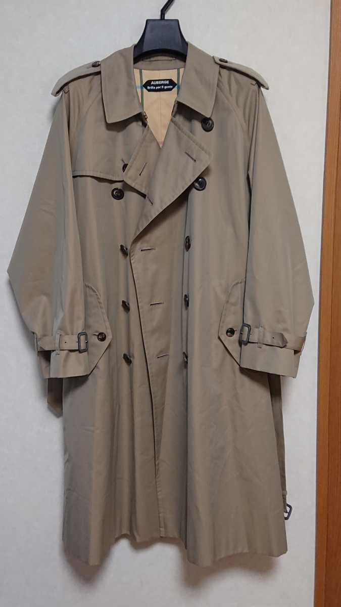 週末限定値下げ!AUBERGE トレンチコート BELMONDO 42-