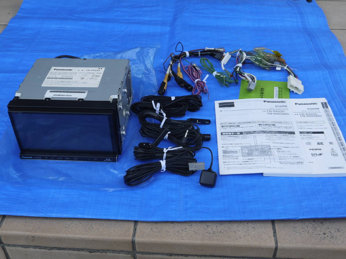 肌触りがいい カーナビ Panasonic CN-RX03WD ナビ- CN-RX03D Panasonic