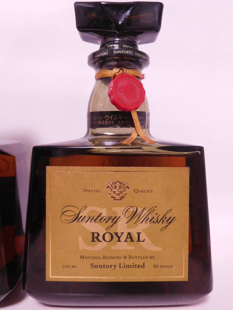終売品☆山崎15年モルト使用☆サントリーローヤルSR☆720ml×4本-