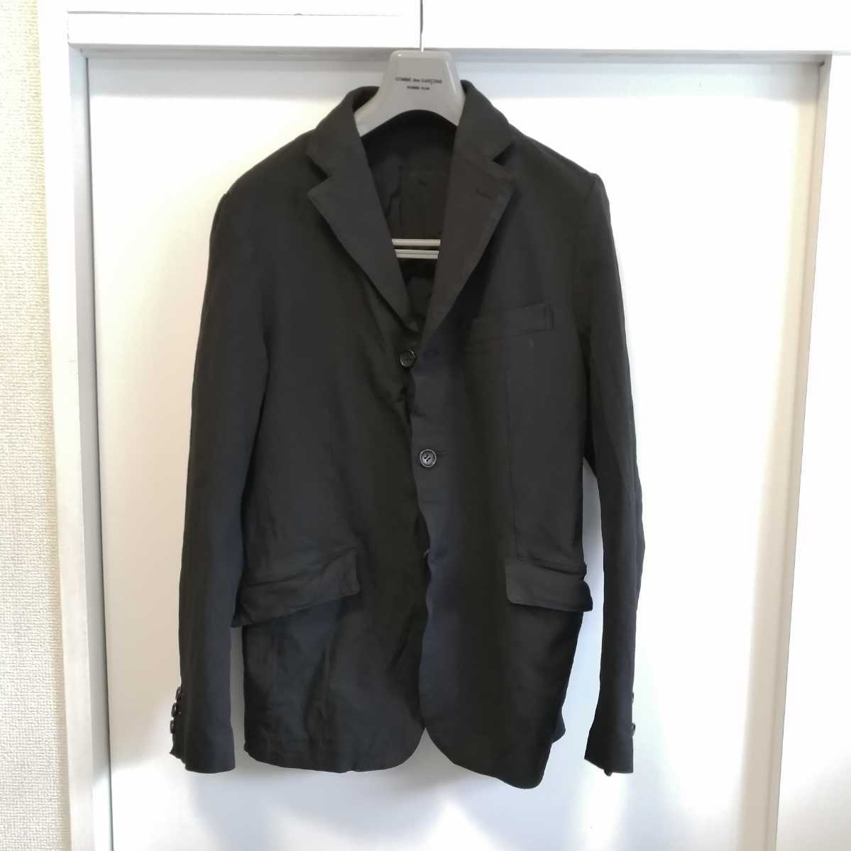 ヤフオク! - 希少/コムデギャルソンオム/ポリエステル縮絨/ポリ縮/ジャ...