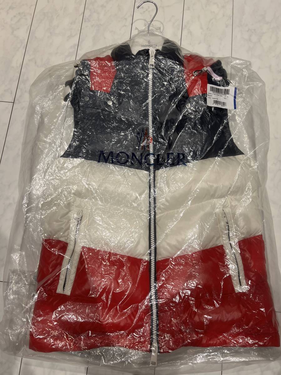 ♪国内正規品MONCLER♪サイズ１♪Kithモンクレール ダウンベスト♪トリコロール742_画像7