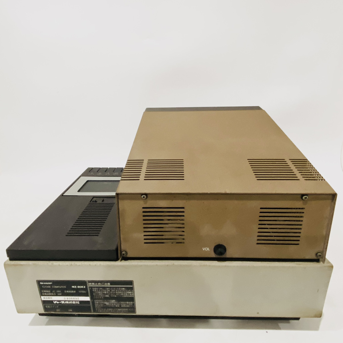 クラシック クリーンコンピューター シャープ MZ-80K2E MZ-80K2 取説付