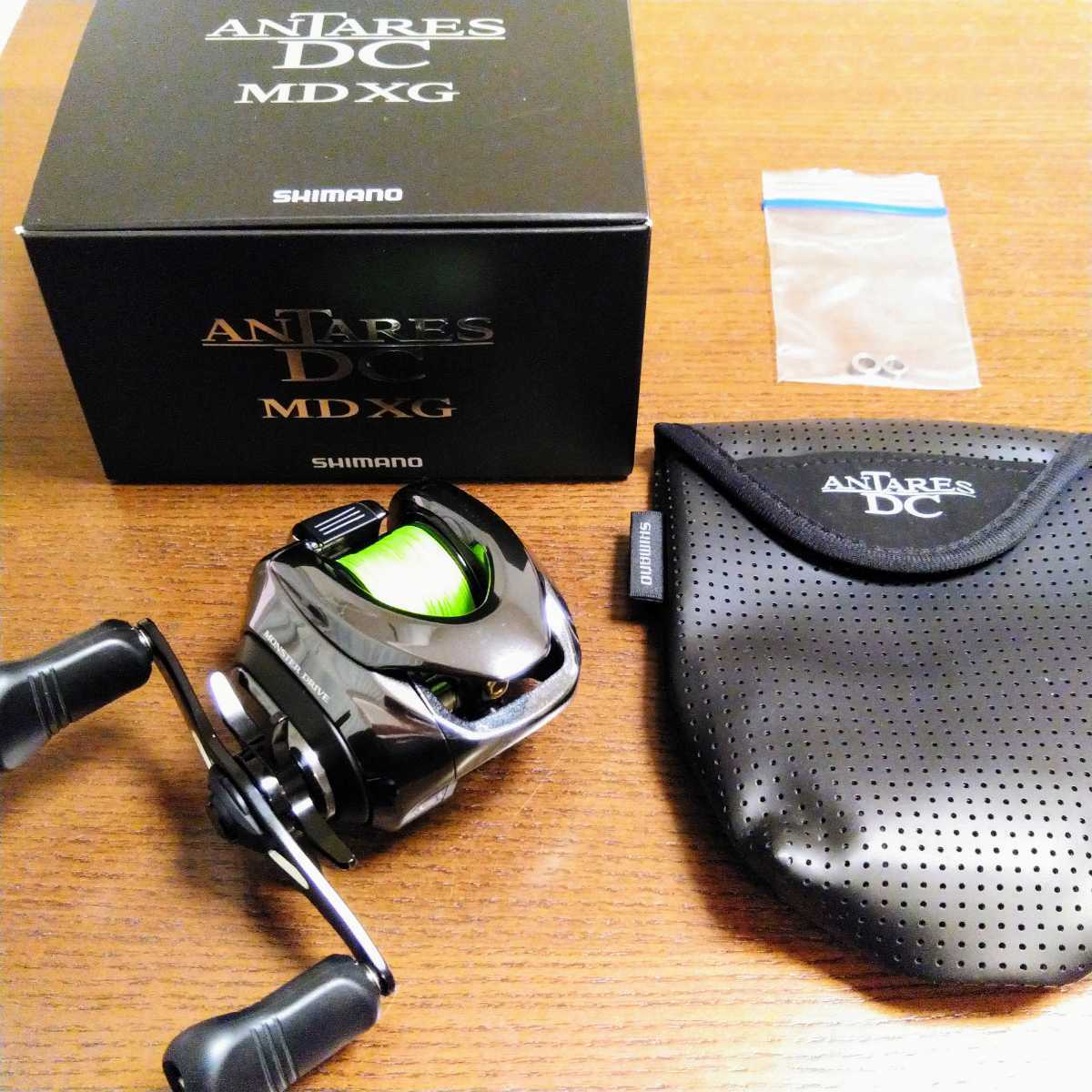 使用回数少 シマノ 18 アンタレス DC MD XG RIGHT 予備ベアリング・PE