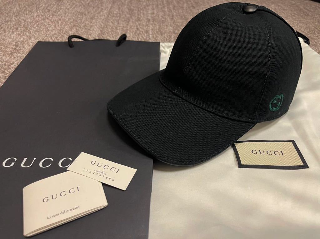 Yahoo!オークション - GUCCI グッチ ベースボールキャップ タグ付き