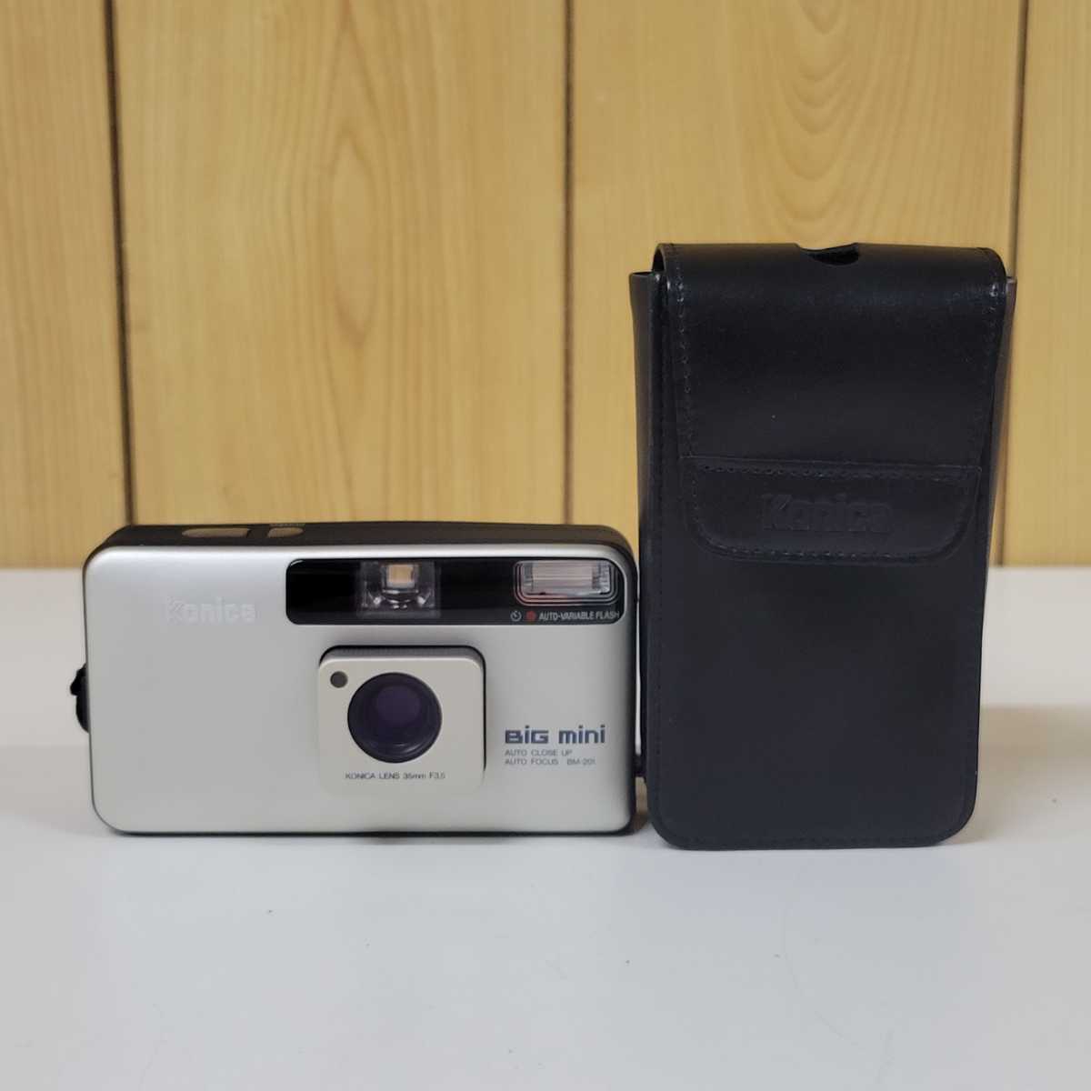 Yahoo!オークション - 1円~【電池交換済み】Konica コニカ BiG Yahoo!オークション - 1円~【電池交換済み】Konica コニカ BiG