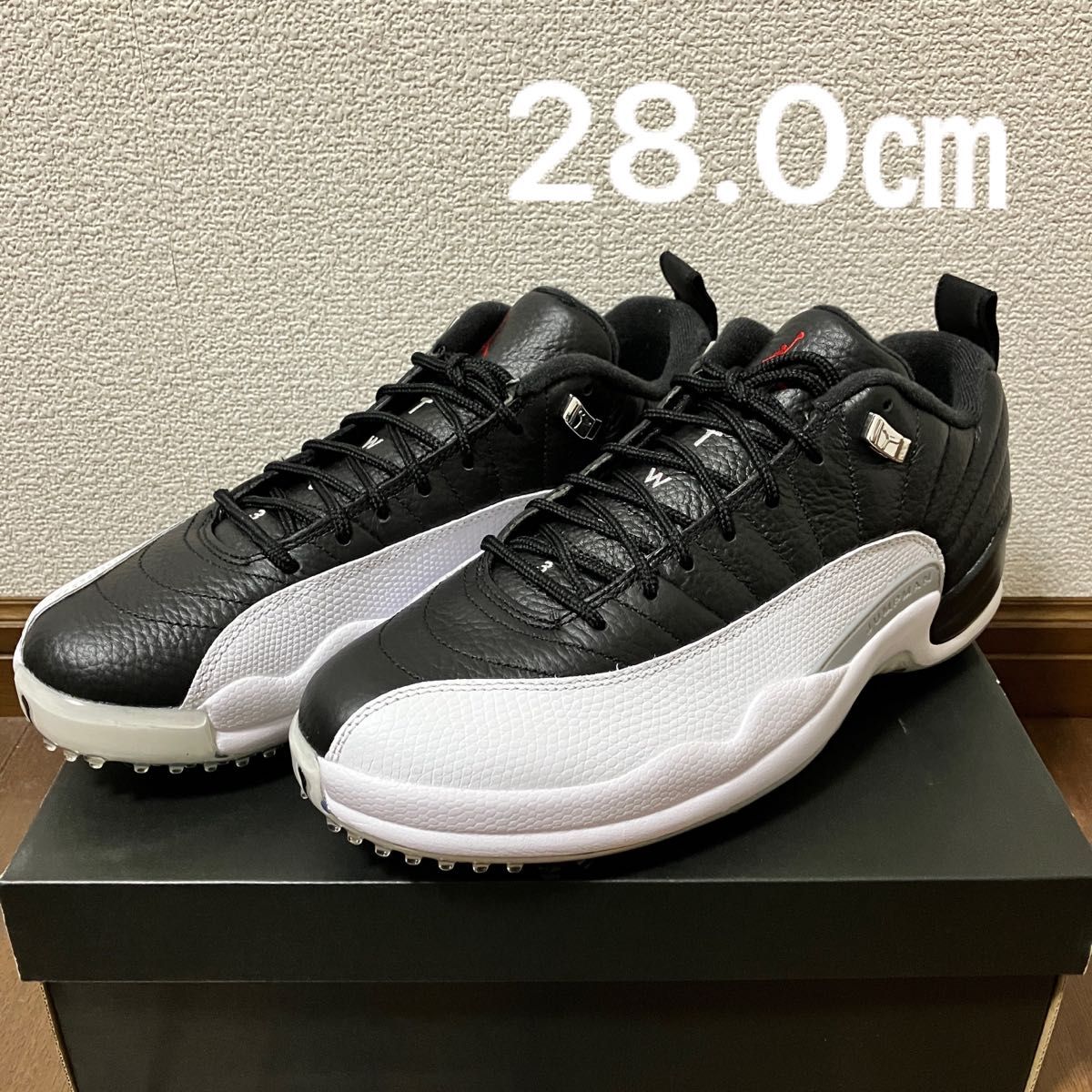 新品 Airjordan xii golf 12 ゴルフ mens 25cm-