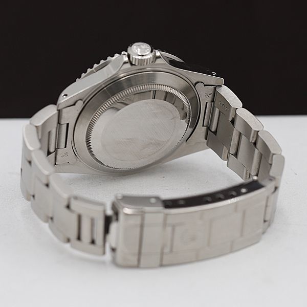 1円 稼働 良品 ロレックス AT 16610 サブマリーナ オイスターパーペチュアルデイト 黒文字盤 メンズ腕時計 OHS 0055880