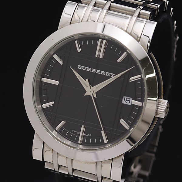 送料無料（一部地域を除く） BURBERRY メンズ腕時計 bu1364 稼働品 