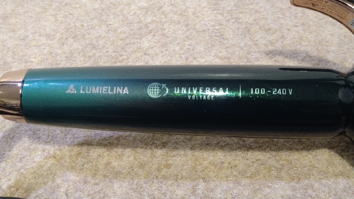 LUMIELINA/リュミエリーナ バイオプログラミング カールアイロン ヘアビューロン 7D Plus L-type 34.0mm HBRCL7D-L-JP ヘアアイロン_画像3