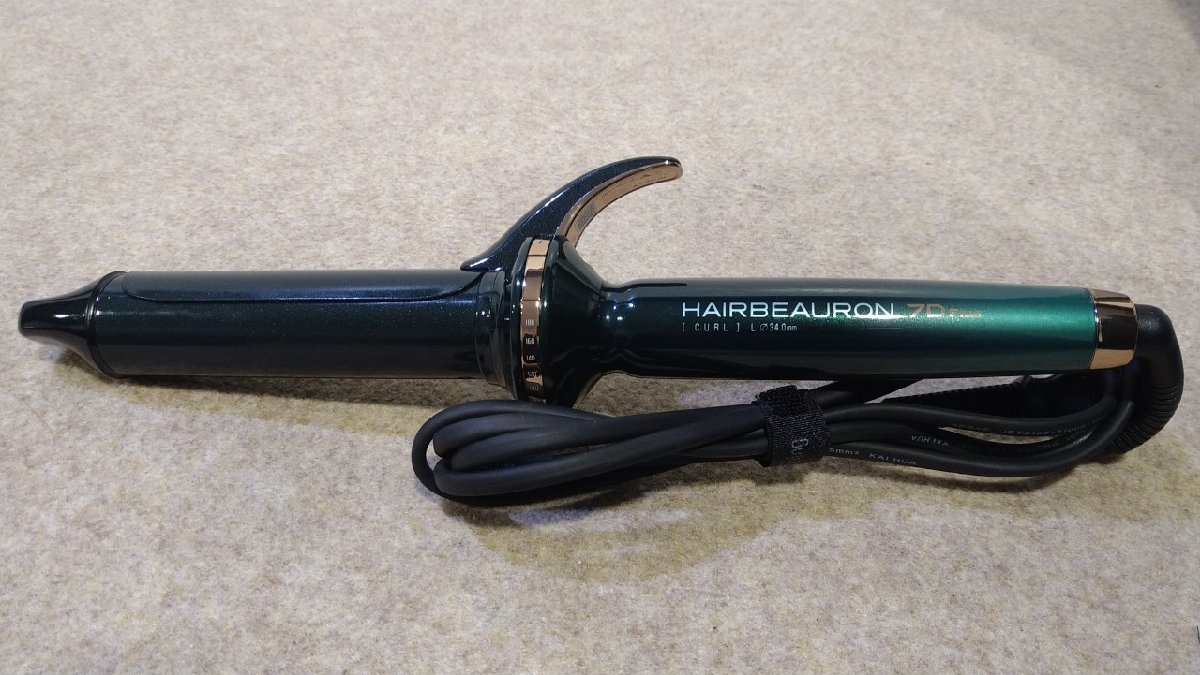 値引 LUMIELINA/リュミエリーナ バイオプログラミング カールアイロン ヘアビューロン 7D Plus L-type 34.0mm HBRCL7D-L-JP ヘアアイロン ヘアアイロン