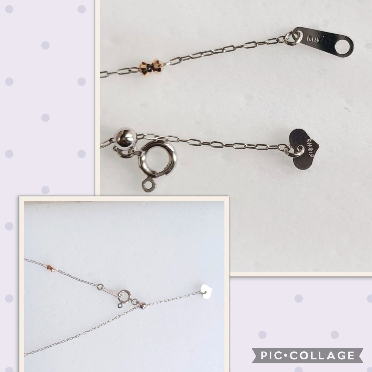 K18WG バロック  南洋真珠  南洋パール マルチカラー グラデーション ペンダント ネックレス パーティー 豪華 ジュエリー