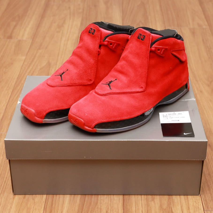 クラシック 'Toro' Retro 18 Jordan Air Nike 26.5cm AA2494-601 レトロ 18 ジョーダン ナイキ 26.5cm クラシック 'Toro' Retro 18 Jordan Air Nike 26.5cm AA2494-601 レトロ 18 ジョーダン ナイキ 26.5cm