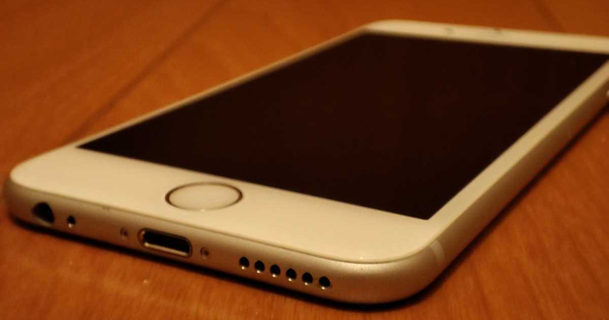 iPhone6s シルバー　64gb SIMロック解除済_画像1