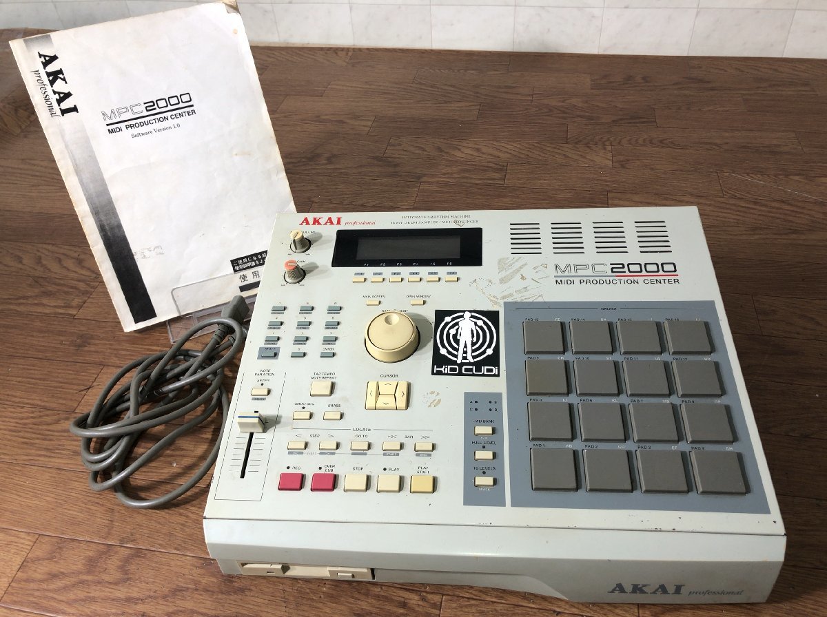 akai MPC2000 サンプリング・シーケンサー ジャンク｜DTM/DAW www