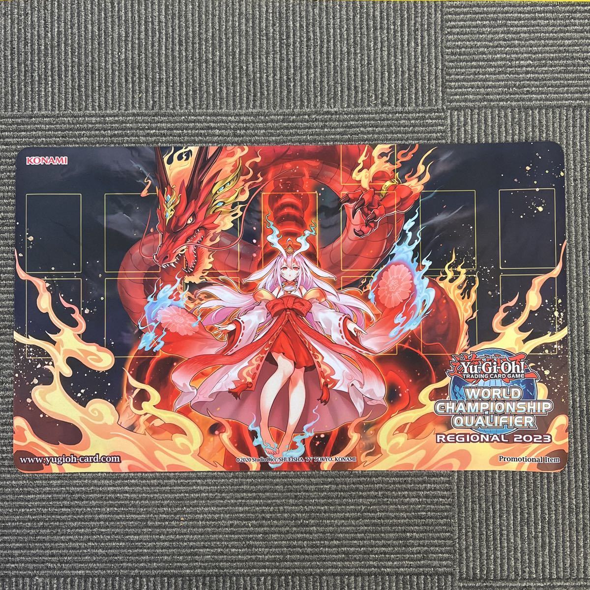レ*ン様 タクティカルトライデッキ限定戦 倶利伽羅天童 ハーフプレイマット 公式 i-img1200x1200-