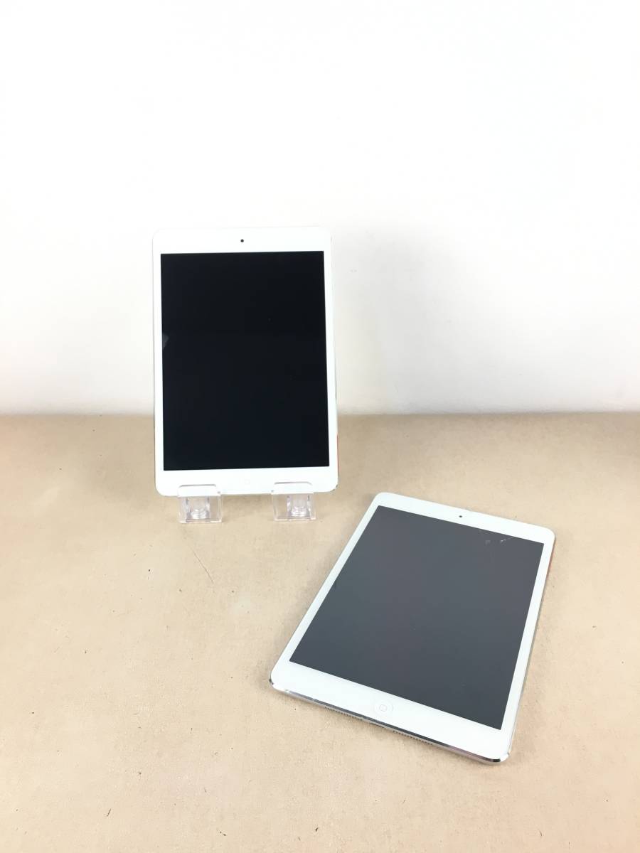 A4791☆2台セット Apple アップル iPad アイパッド mini ミニ Tablet タブレット A1432/A1489（ME279J/A）【現状品】