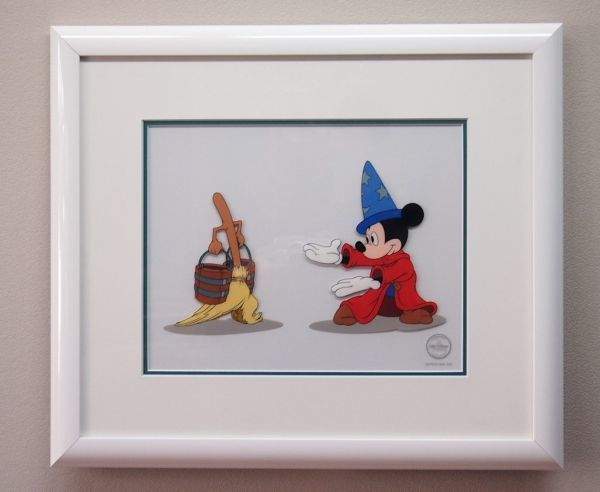 贈る結婚祝い 新品95年限定ウォルトディズニーThe Walt Disney 額付き