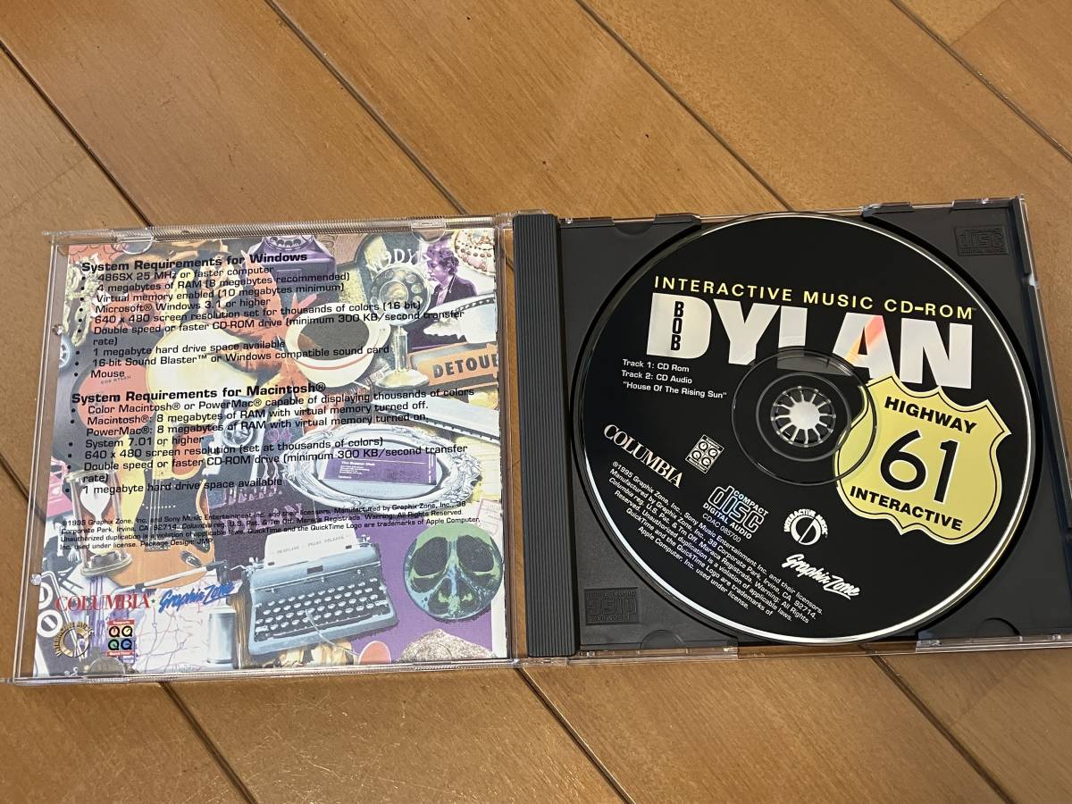 CD-ROM　BOB DYLAN　INTERACTIVE MUSIC CD-ROM ハイウェイ61インタラクティブ_画像7