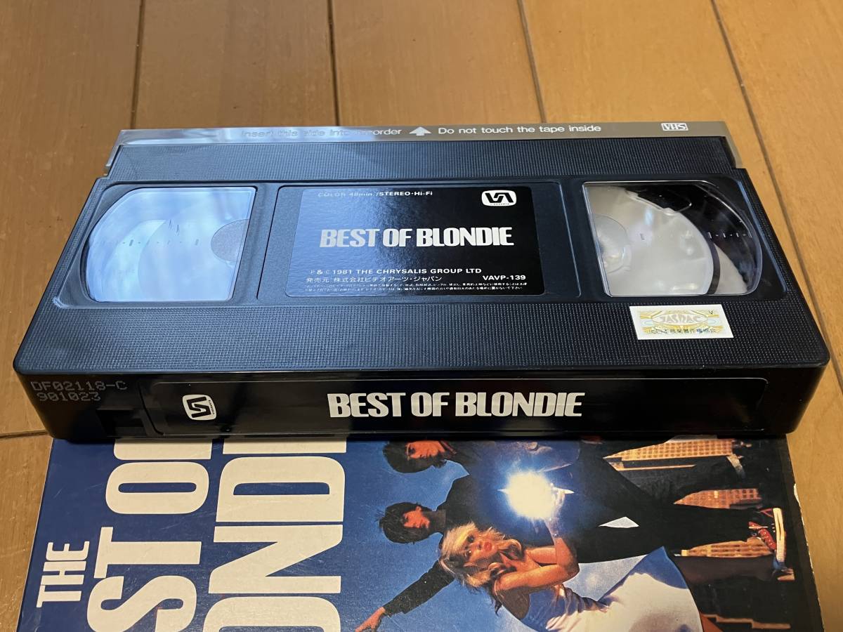 VHS 　THE BEST OF BLONDIE　ベストオブ ブロンディ_画像5