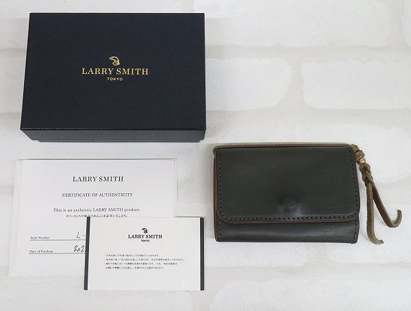 2A4367/ラリースミス LIMITED CARD CASE LARRY SMITH BAKER社サドル