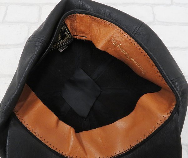 1H5870/Timeworn Clothing ホースハイドレザーキャスケット TWC