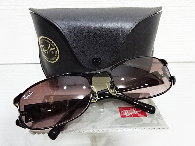 廃盤 美品 人気 レイバン RB3396 002/13 茶 ブラウングラデーション グラディエント 黒 ブラック RAYBAN サングラス/RB3397 メガネ 眼鏡_画像1