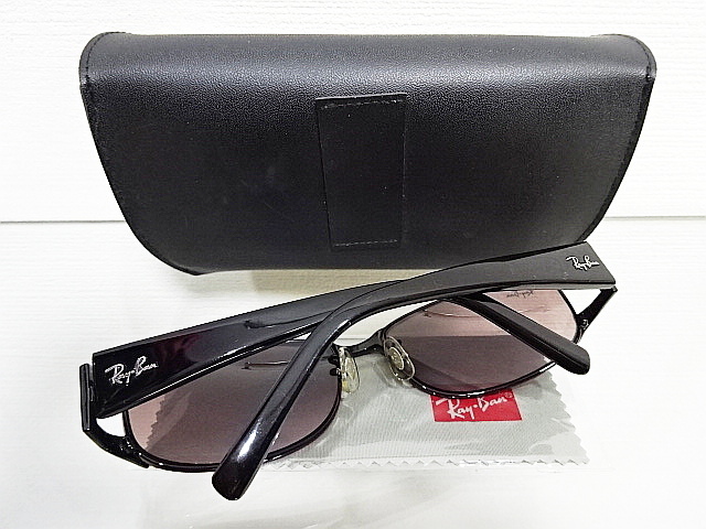 廃盤 美品 人気 レイバン RB3396 002/13 茶 ブラウングラデーション グラディエント 黒 ブラック RAYBAN サングラス/RB3397 メガネ 眼鏡_画像2