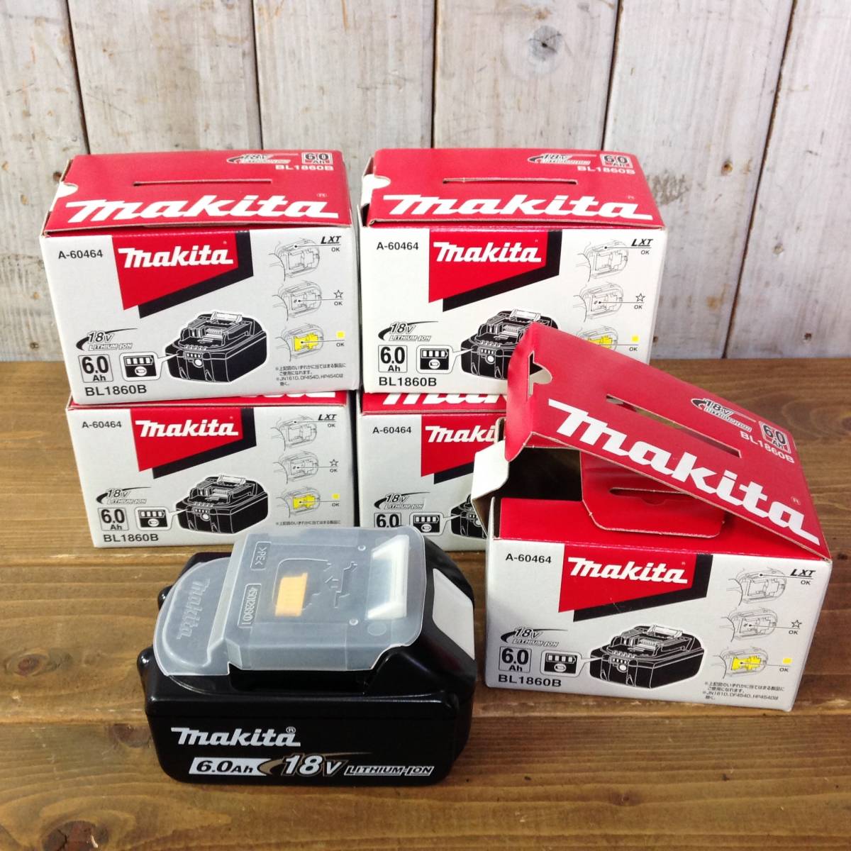 RH-3139】未使用 makita マキタ 純正 18V 6.0Ah リチウムイオン