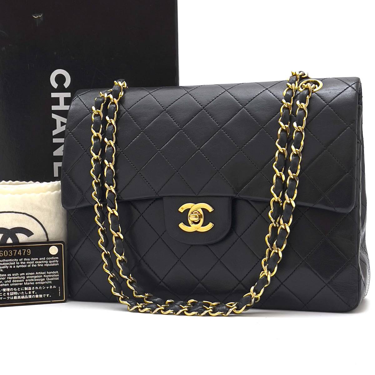 濃いピンク系統 シャネル CHANEL マトラッセ CC ココマーク Wチェーン