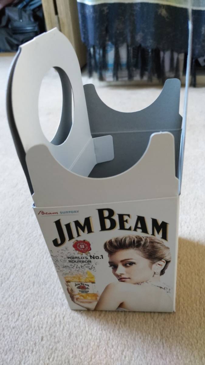◆ローラ「JIM BEAM」グラスの箱　SUNTORY◆　_画像4