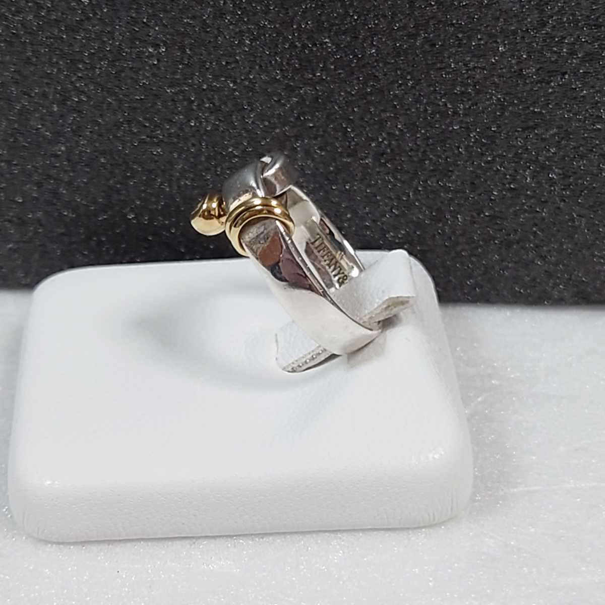 TIFFANY&Co 】ティファニー フック&アイ フラットワイヤー ラブ TIFFANY&Co 】ティファニー フック&アイ フラットワイヤー ラブ