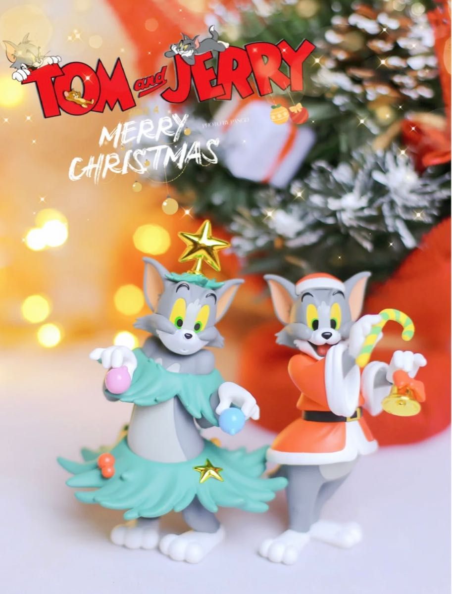 52toys トムとジェリー　TOM&JERRY クリスマスのフィギュア　４個入りアソートボックス