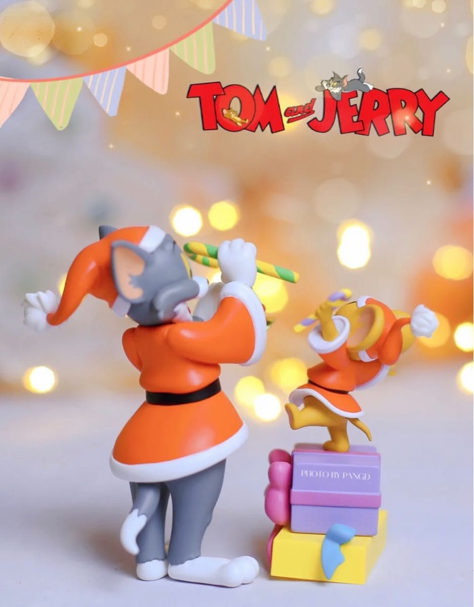 52toys トムとジェリー　TOM&JERRY クリスマスのフィギュア　４個入りアソートボックス