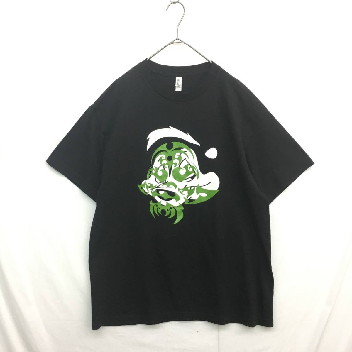 満点の PLP☆L☆黒 TEE ： KZ5348☆TENDERLOIN ボルネオスカル Tシャツ