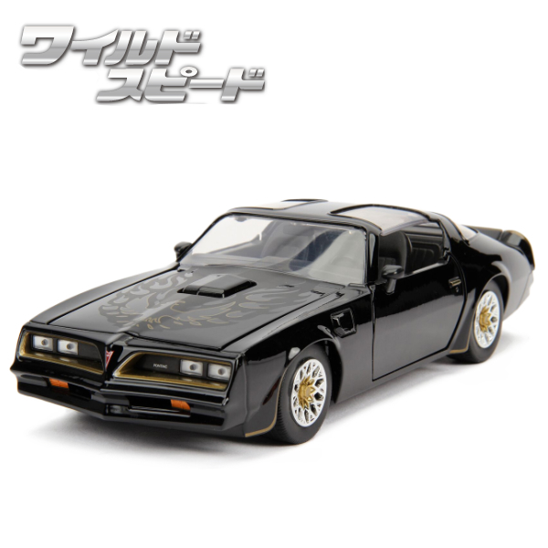 JADATOYS 1:24 ワイルドスピード ダイキャスト ミニカー TEGO's PONTIAC FIREBIRD（ポンティアック ファイアーバード トランザム）_画像1