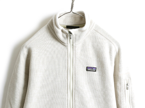 14年製 ■ パタゴニア ベターセーター ジャケット ( レディース L ) 古着 Patagonia フリース ブルゾン フルジップ アウトドア ナチュラル_画像2