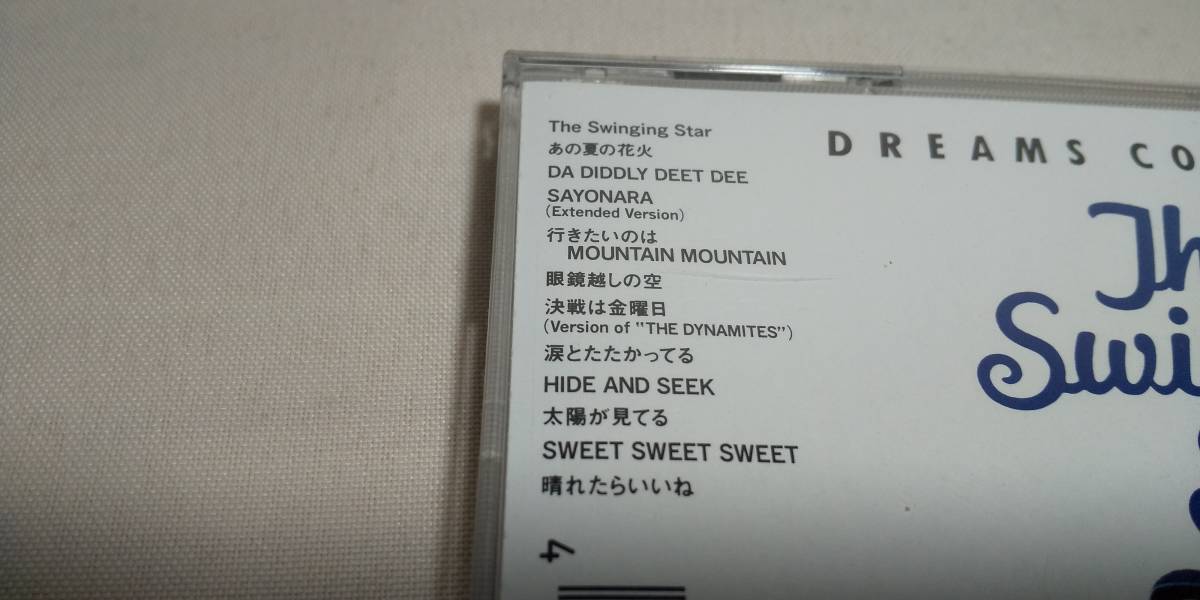 Y1195 『CD』 The Swinging Star / DREAMS COME TRUE  帯付 ドリカムの画像3