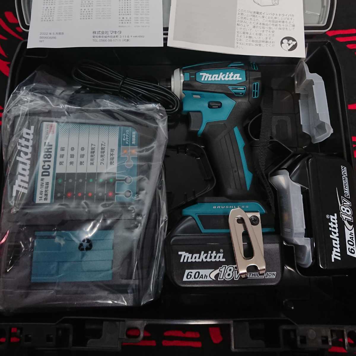 ☆新品未使用☆ マキタ 充電式 インパクトドライバ 18V 6.0Ah